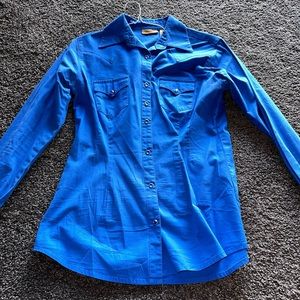 Wrangler Women’s Blue Long Sleeve Shirt